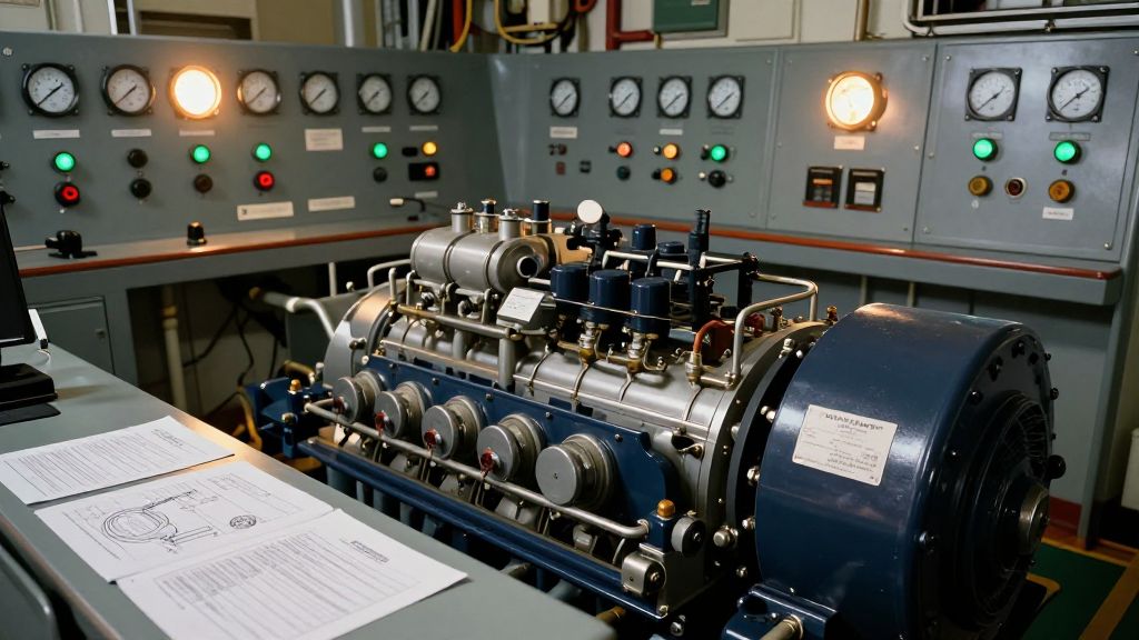 Marine diesel generator